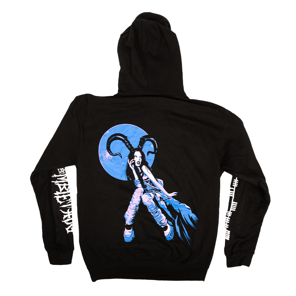Crown The Witch Tour Hoodie - Black
