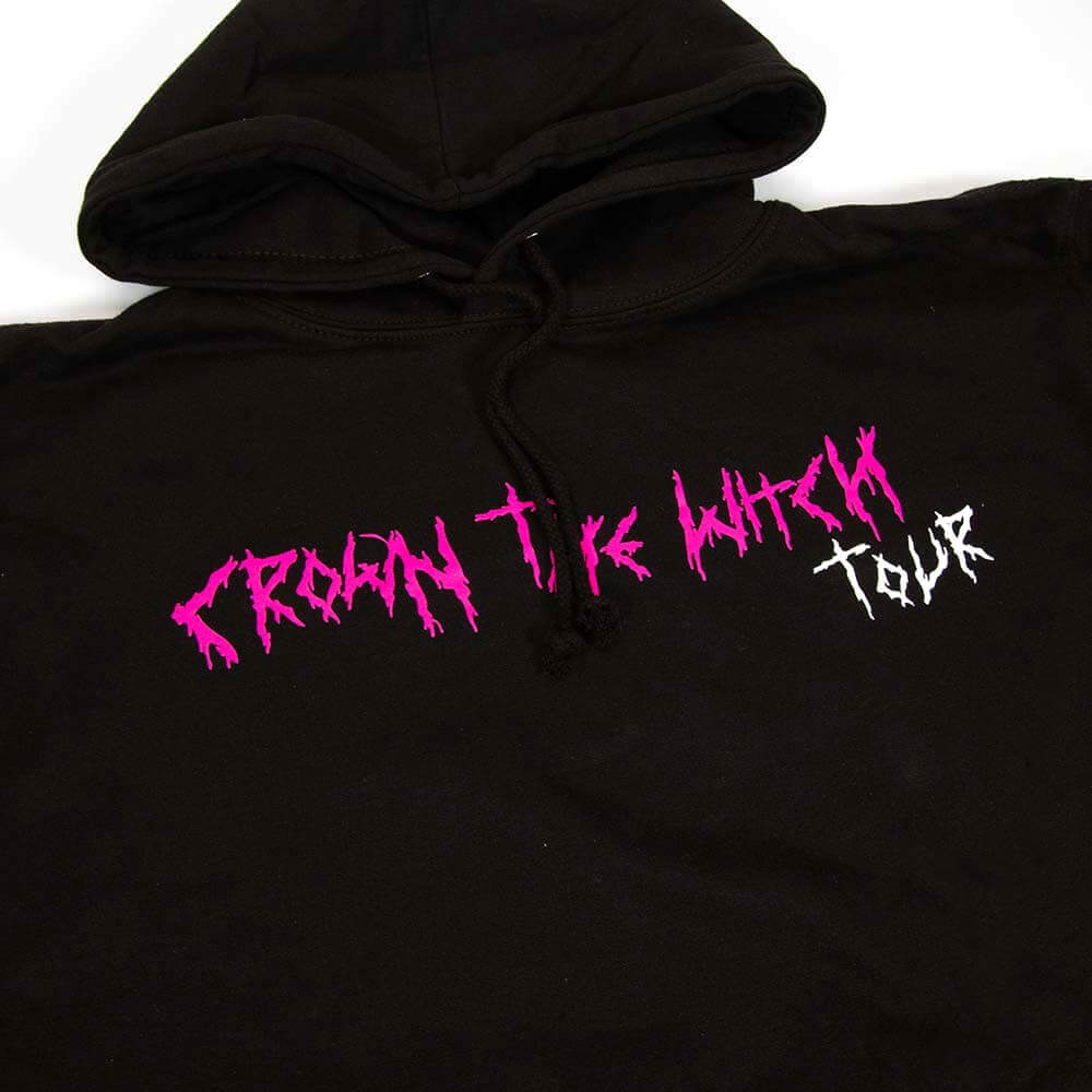 Crown The Witch Tour Hoodie - Black