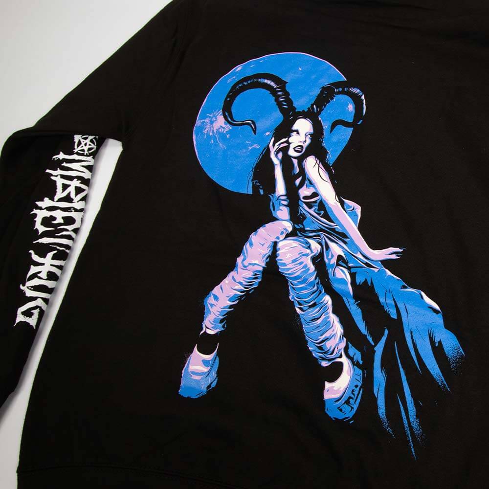 Crown The Witch Tour Hoodie - Black