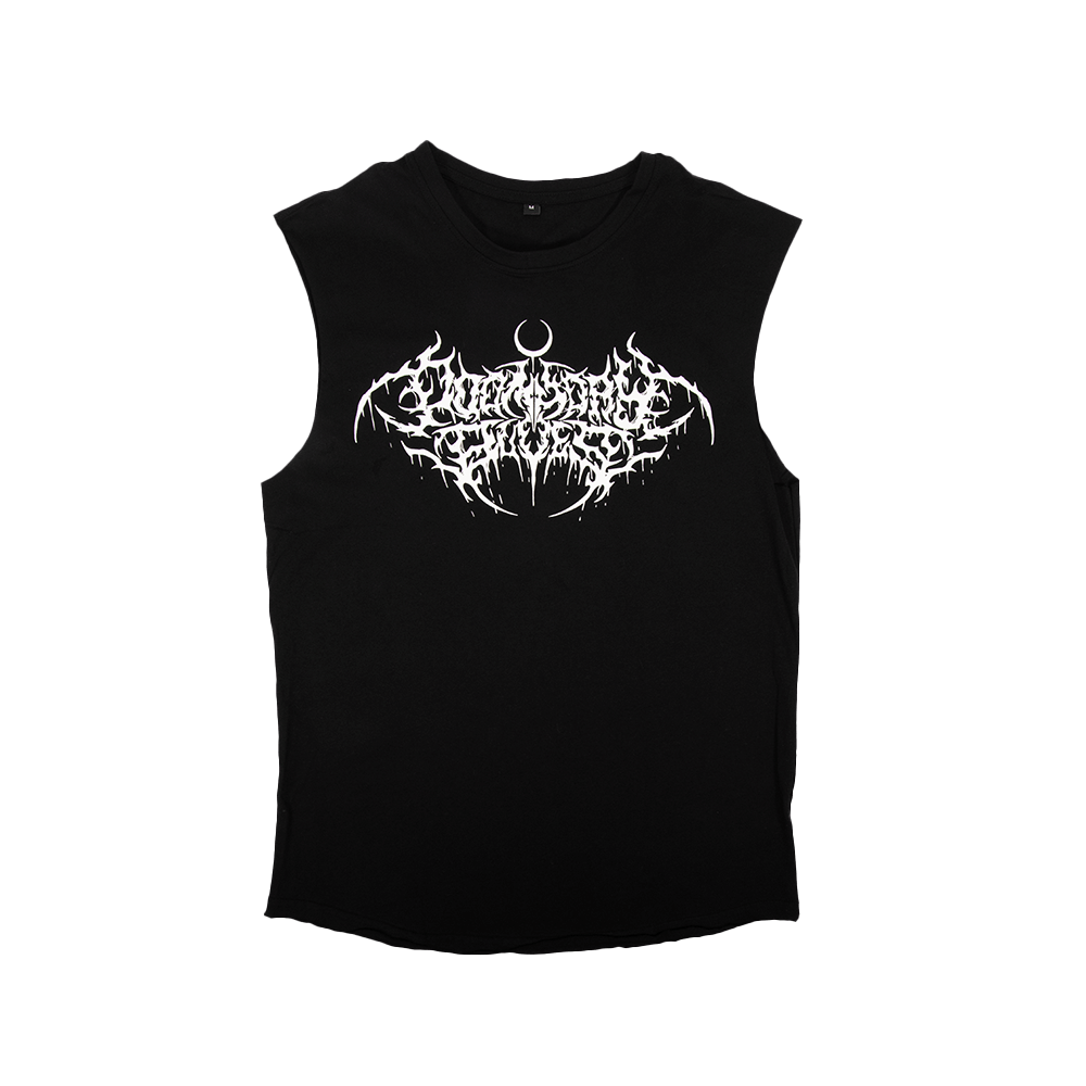 Metal Logo Vest - Black
