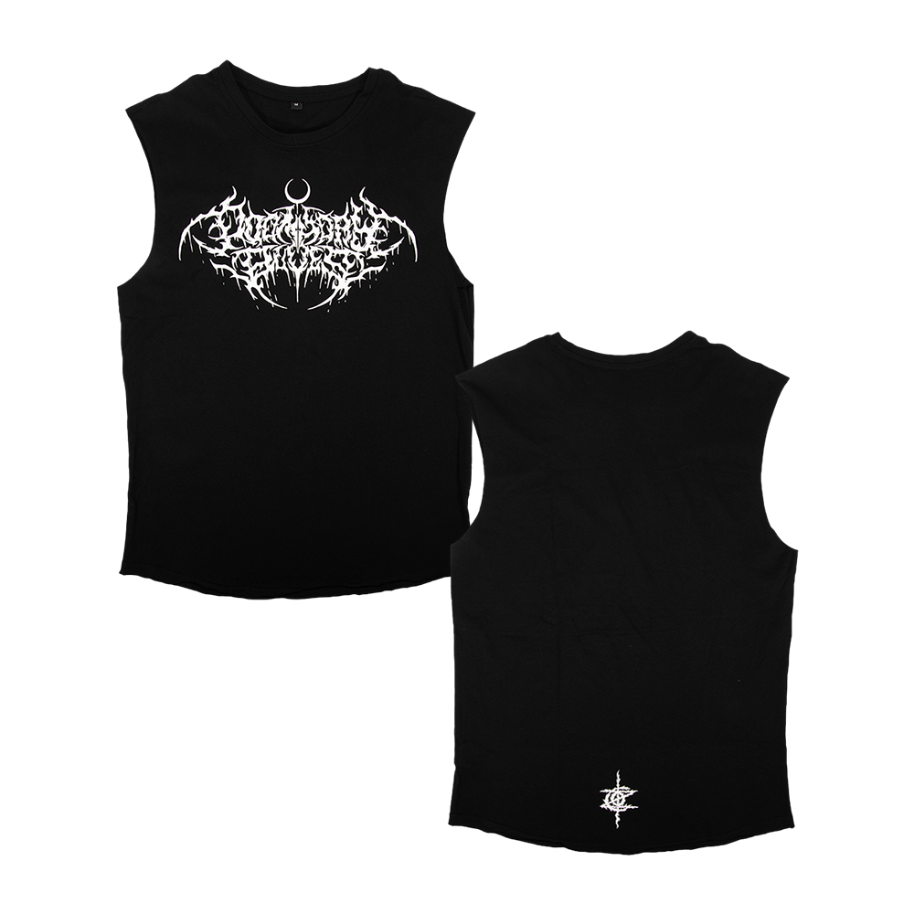 Metal Logo Vest - Black